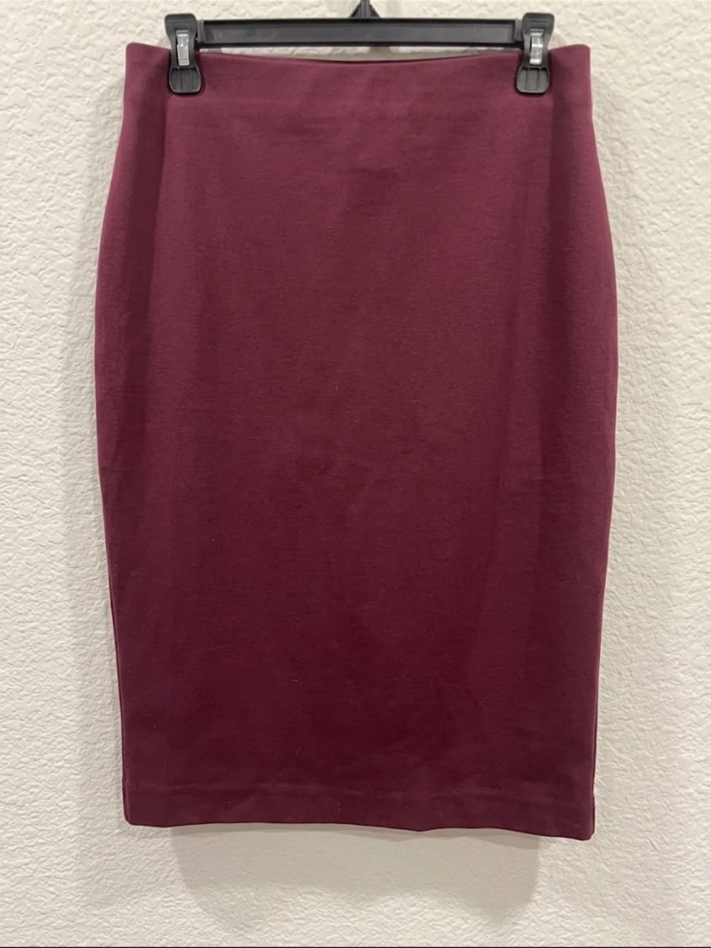 Ann Taylor Plum Pencil Skirt